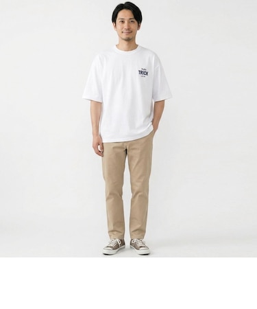 【親子リンク】DADバックロゴ刺しゅうビック半袖Tシャツ