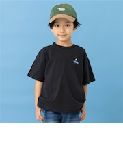 【綿100%】【365D.】アソートワンポイント刺しゅう半袖Tシャツ