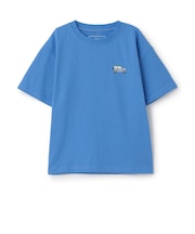 【綿100%】【365D.】アソートワンポイント刺しゅう半袖Tシャツ