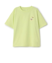 【綿100%】【365D.】アソートワンポイント刺しゅう半袖Tシャツ