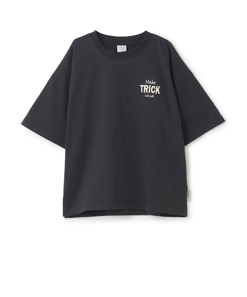 【親子リンク】バックロゴ刺しゅうビック半袖Tシャツ