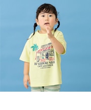 【綿100】【365D.】アソートビーチプリント半袖Tシャツ