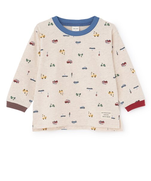 【WEB別注カラーあり】【プティプラ】BOYS長袖Tシャツ