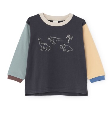 【WEB別注カラーあり】【プティプラ】BOYS長袖Tシャツ