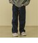 【アジャスター付き】【親子リンク】デニムペインターパンツ