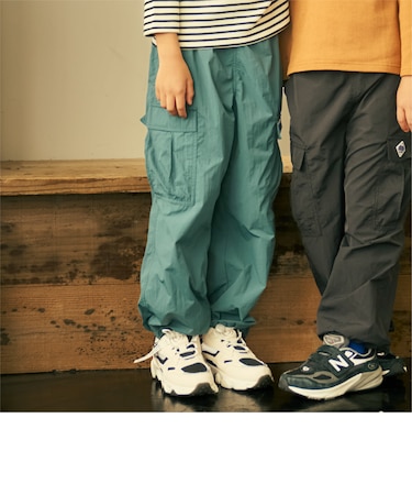【撥水】ドロスト付きカーゴパンツ