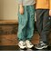 【撥水】ドロスト付きカーゴパンツ