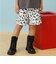 のびっとカットツイル柄ショートパンツ