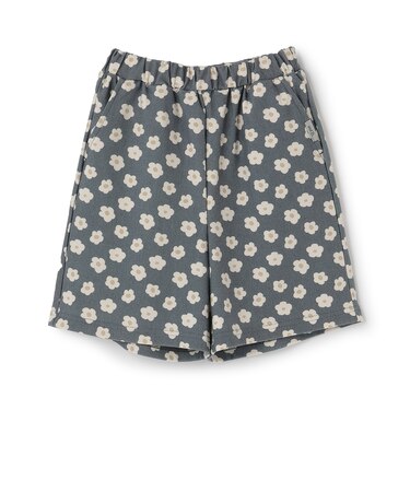 のびっとカットツイル柄ショートパンツ