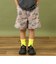 のびっとカットツイル柄ショートパンツ
