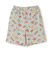 のびっとカットツイル柄ショートパンツ