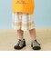 のびっとカットツイル柄ショートパンツ