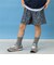 のびっとカットツイル柄ショートパンツ