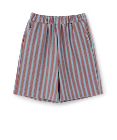 のびっとカットツイル柄ショートパンツ