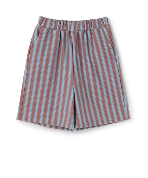 のびっとカットツイル柄ショートパンツ