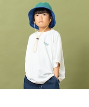 【Penfield】【親子リンク】【接触冷感】キッズメッセージロゴバックBIG Tシャツ