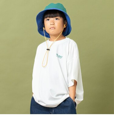 【Penfield】【親子リンク】【接触冷感】キッズメッセージロゴバックBIG Tシャツ