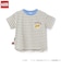 【TOMICA/接触冷感】マルチボーダー半袖Tシャツ