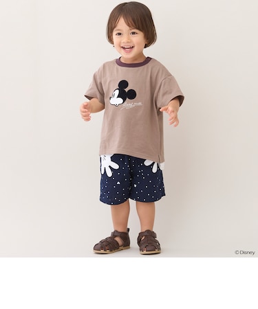 【Disney】総柄ハーフパンツ