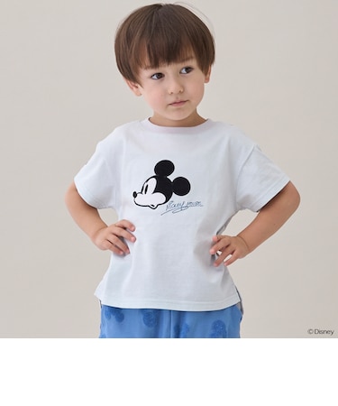 【Disney】アソートアップリケ半袖Tシャツ