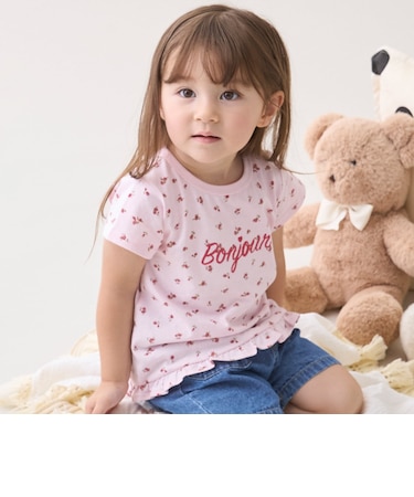 【プティプラ】GIRLS 半袖Tシャツ