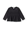【リンク】シャーリングペプラム長袖Tシャツ