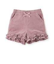 裾フリルショートパンツ