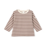 【防汚加工】ボーダー長袖Tシャツ