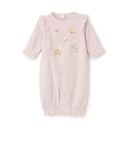 【オーガニック】アップリケ2WAYオール