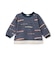 総柄長袖Tシャツ