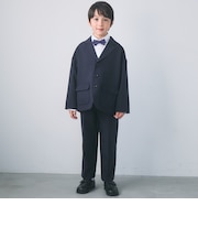 【セミフォーマル】ブレザー+ロングパンツセットアップ