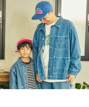 【予約商品】【親子リンク】【DAD】デニムカバーオール