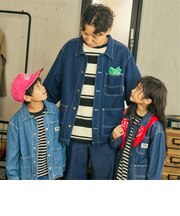 【予約商品】【親子リンク】【DAD】デニムカバーオール