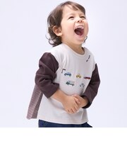 【予約商品】働くクルマ刺しゅう長袖Tシャツ
