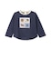 【リンク】パッチワーク長袖Tシャツ