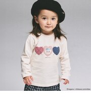 【アニメちいかわ】アーガイル長袖Tシャツ