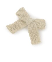 【予約商品】ニットリボンヘアクリップ