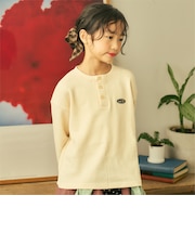 ワッフルワイド長袖Tシャツ