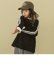 【防汚】袖ライン長袖Tシャツ
