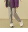 のびのびカットツイルテーパードパンツ