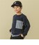 【防汚】シャツレイヤード風長袖Tシャツ