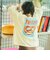 【防汚】フード転写BIG長袖Tシャツ