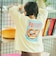 【防汚】フード転写BIG長袖Tシャツ