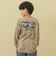 【防汚】フード転写BIG長袖Tシャツ