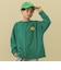 【防汚】フード転写BIG長袖Tシャツ