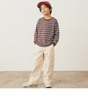 【365D.】アソートボーダー長袖Tシャツ