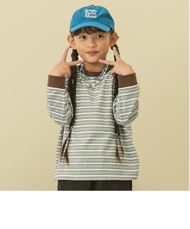 【365D.】アソートボーダー長袖Tシャツ