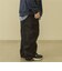 ドロスト付きストレッチツイルカーゴパンツ