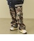 ドロスト付きストレッチツイルカーゴパンツ