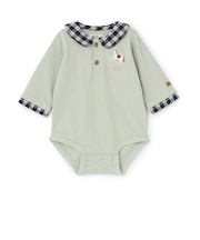 【POLO BCS】レイヤード風ロンパース
